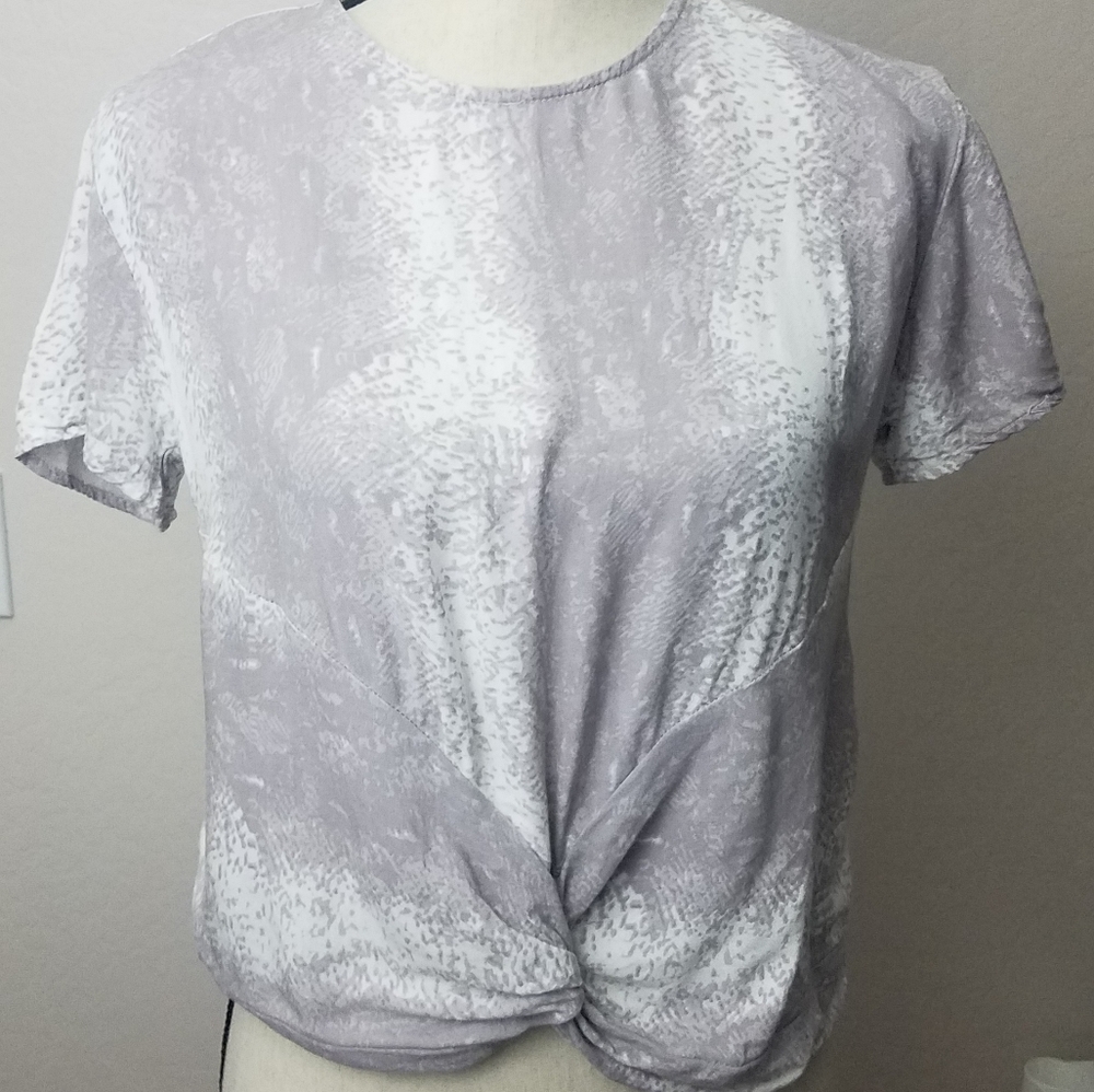 Sim & Sam Snake Print Top Size Medium